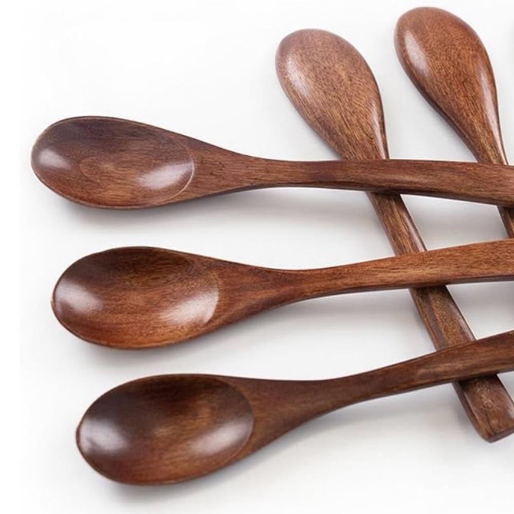 8pc Hardwood Spoons